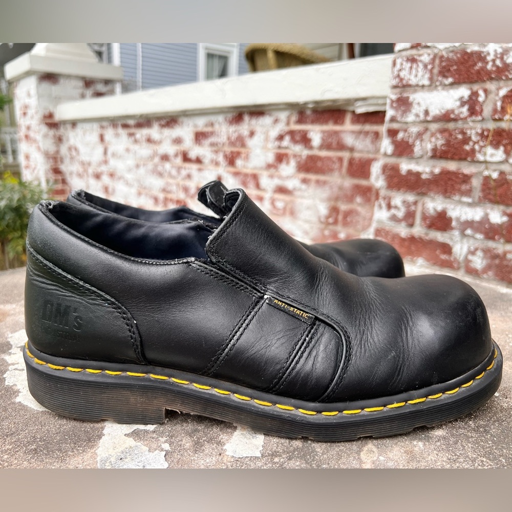 Dr. Marten's Mens Industrial Safety Shoe Slip Resistant Shoes Sz 12 Steel Toe